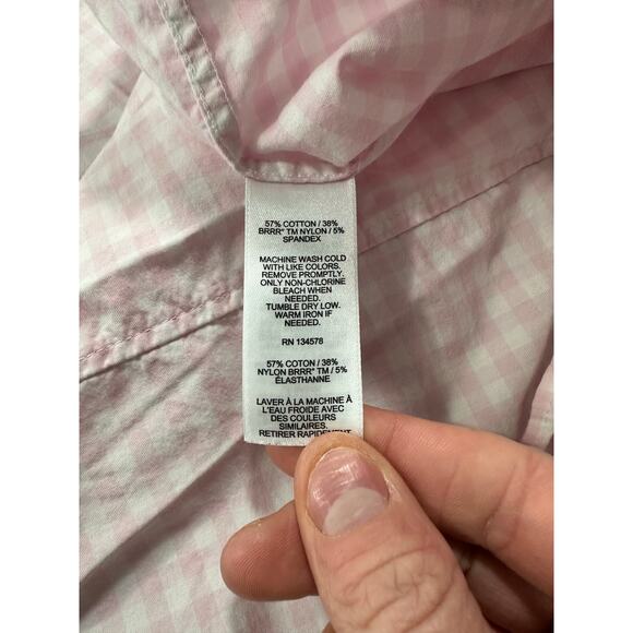 Vineyard Vines OTG Performance Dress Shirt Pink Plaid Size XS Mens brrr fabric - Picture 6 of 11